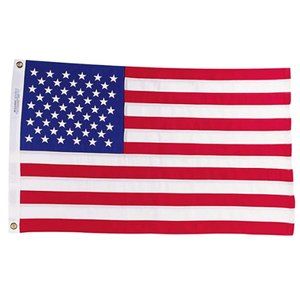 Paper House Productions 3.5" x 2" Die-Cut United States Flag Shaped Magnet